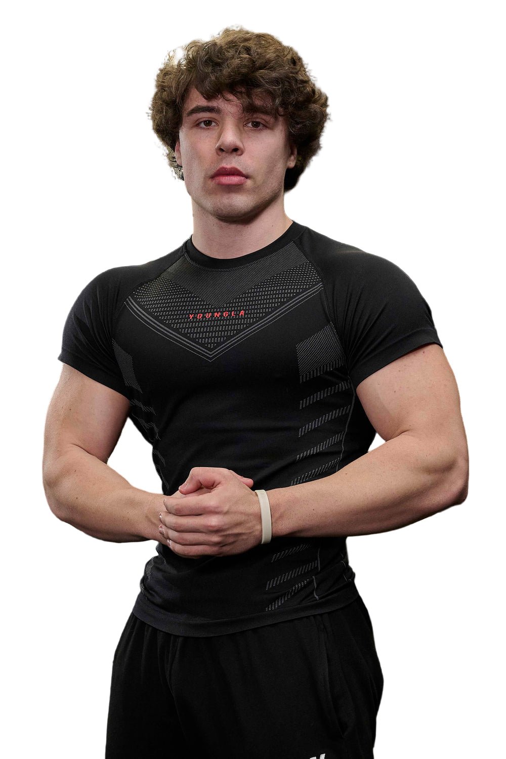 465 Superhero Compression Tees Black - Unmatched Kicks