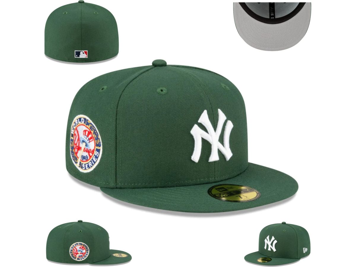New York Yankees MLB Color Flip Green 59FIFTY Fitted Cap