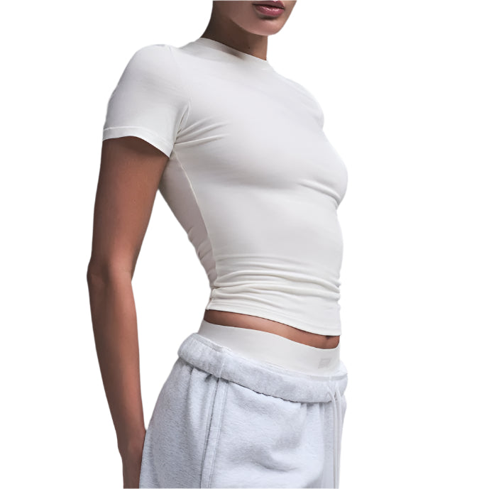COTTON JERSEY T-SHIRT | MARBLE