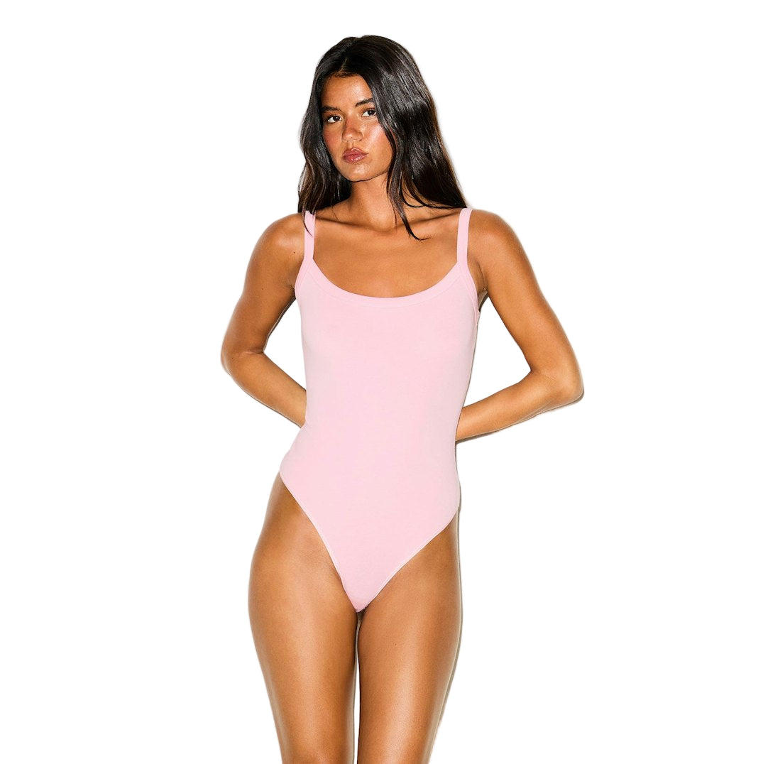 Cotton Jersey SCOOP NECK BODYSUIT Halite