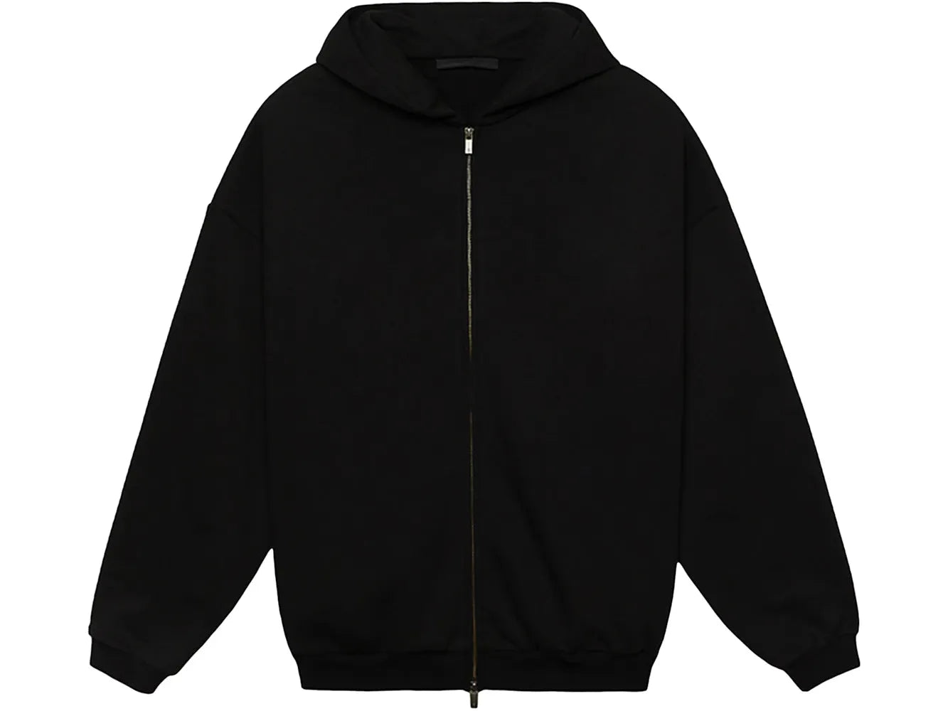 Fear of God Essentials Heavy Fleece Fullzip HoodieBlack