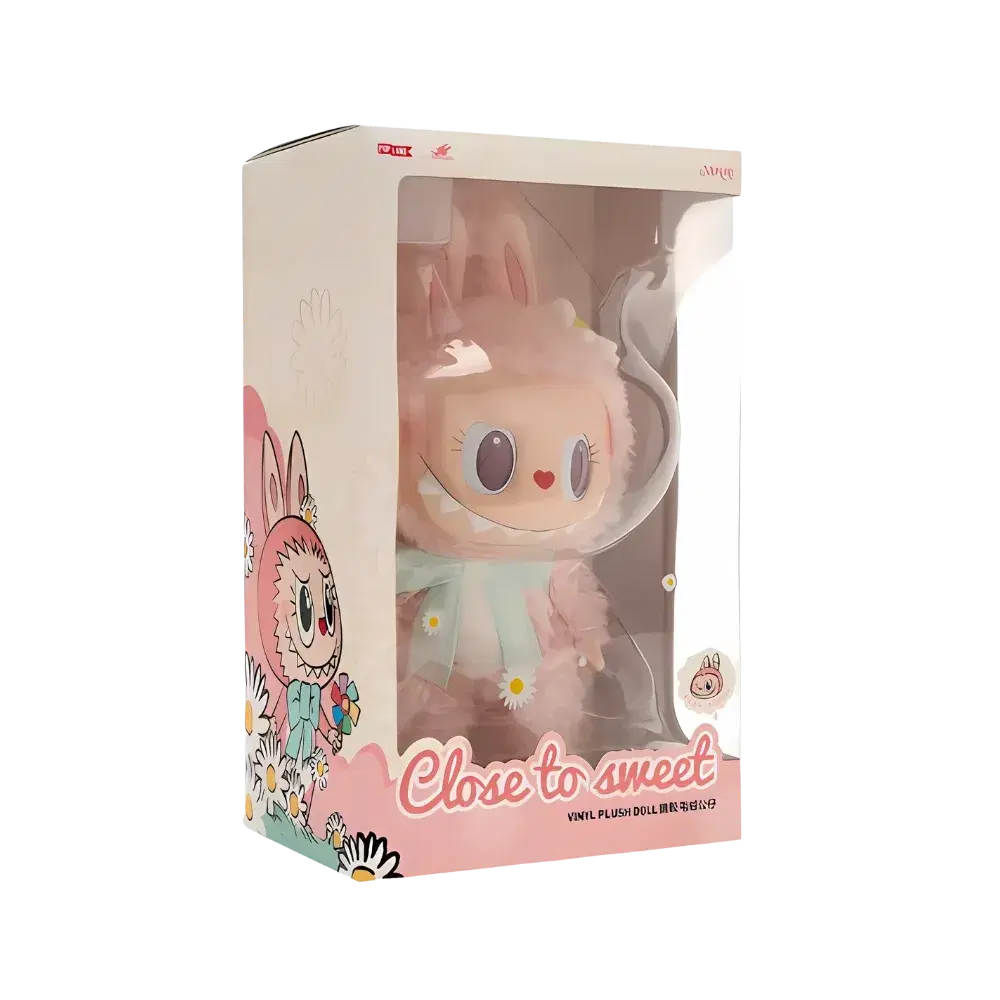 Pop Mart Labubu Mokoko Close to Sweet Vinyl Plush Doll