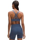 lululemon Energy Bra Medium Support Blue Twill