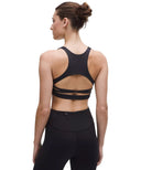 Nulux Strappy-Back Sports Bra Medium Support Nightmoth
