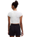 Swiftly Tech Cropped Short-Sleeve Shirt 2.0 White