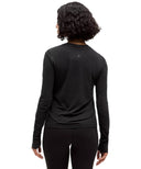 Swiftly Wool Long-Sleeve Shirt Waist Length Black/Black