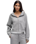 Scuba Oversized Full-Zip Hoodie Heathered Core Medium Grey