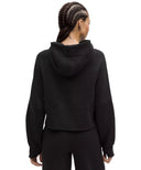 Scuba Oversized Full-Zip Hoodie Black/Gold