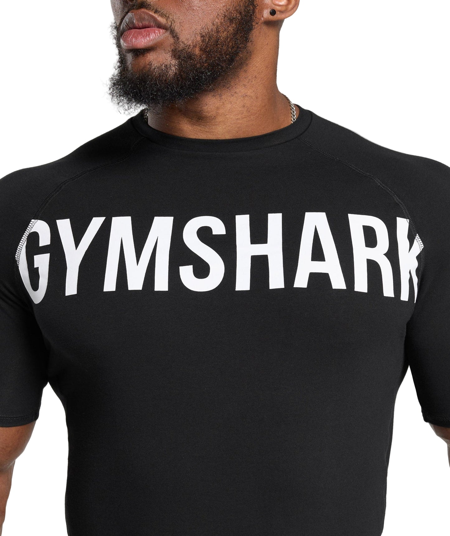 Gymshark Prime T-Shirt - Black/White