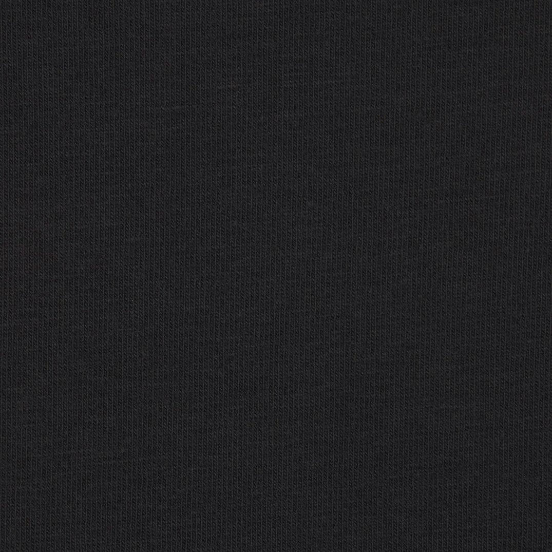 Cotton Jersey SCOOP NECK LONG SLEEVE TOP Soot