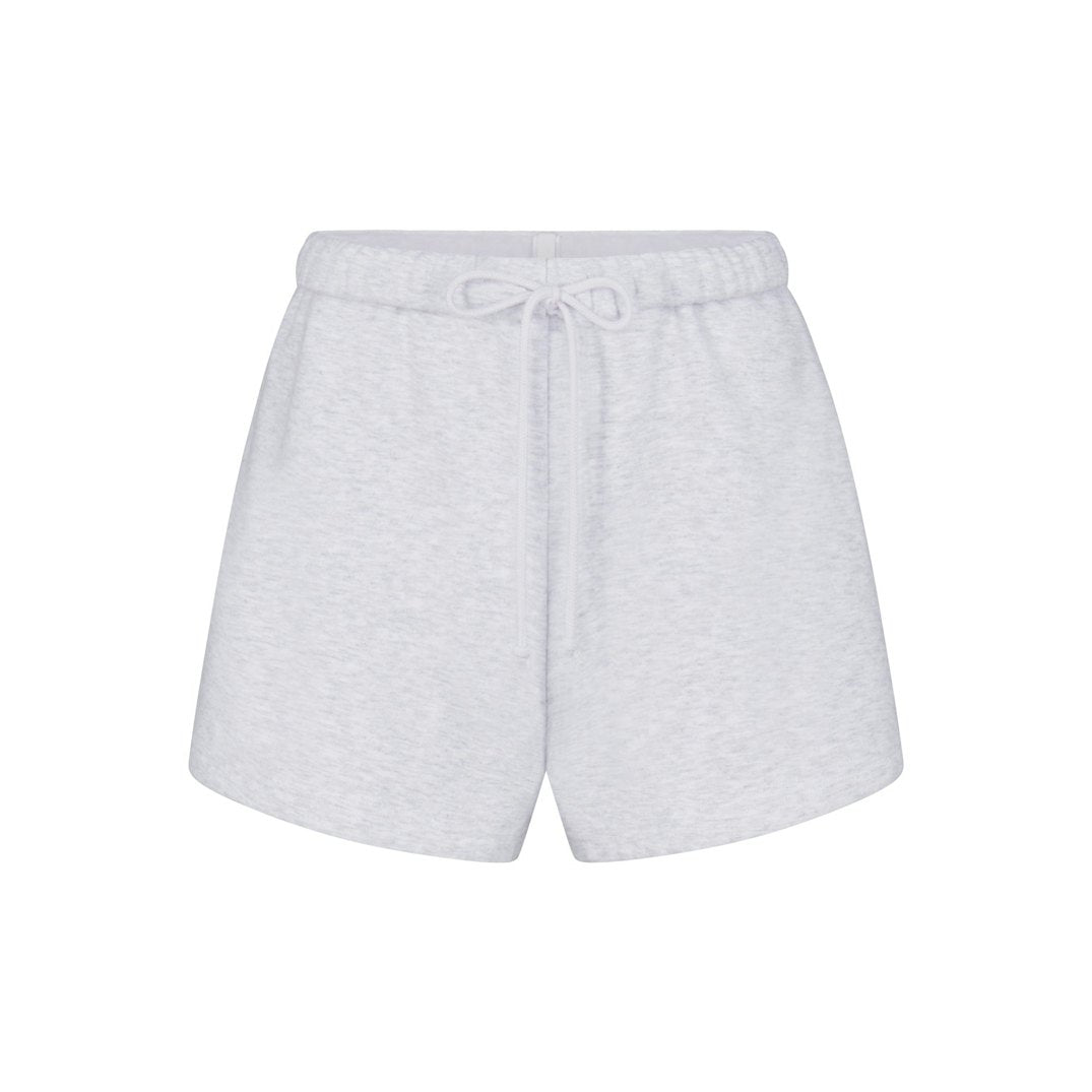 Cotton Fleece CLASSIC SHORT Light heather grey