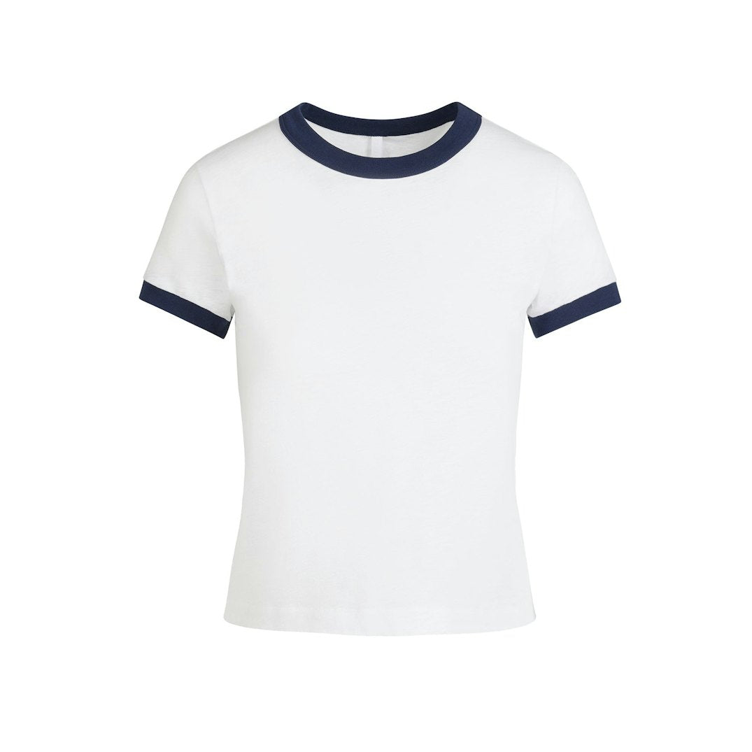 Worn In Jersey BABY TEE Snow Contrast