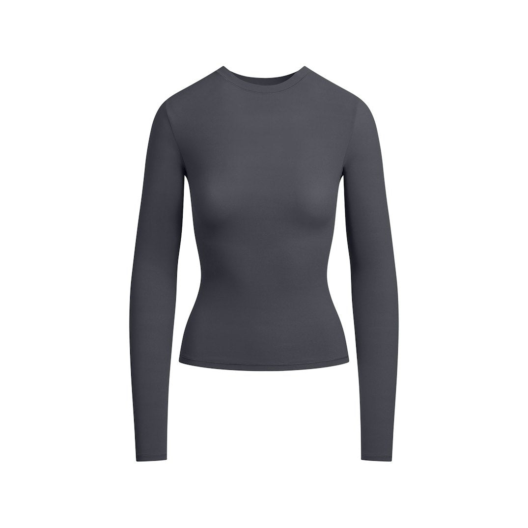 Fits Everybody LONG SLEEVE T-SHIRT Graphite