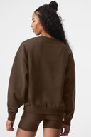 Accolade Crew Neck Pullover Espresso