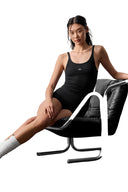 Ribbed Prosper Tank Black