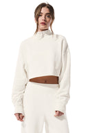 Cropped Serenity Coverup Ivory