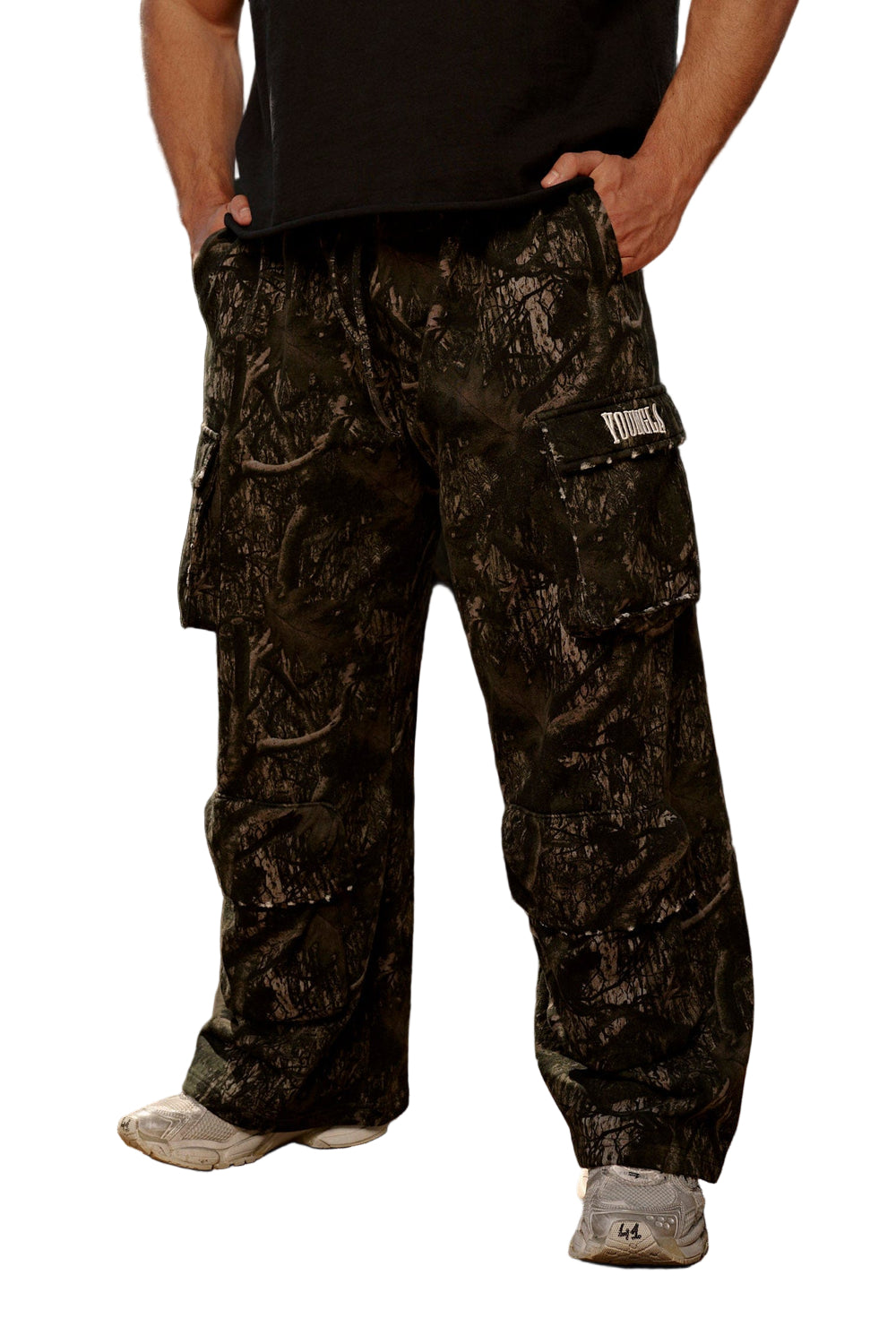 2033 - Heritage Cargo Sweats Dark Tree Camo