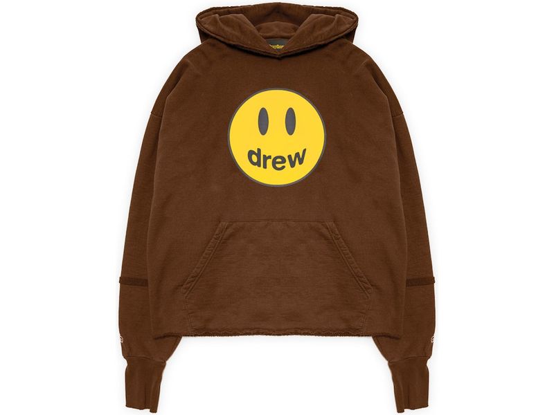 drew house mascot deconstructed hoodiebrown