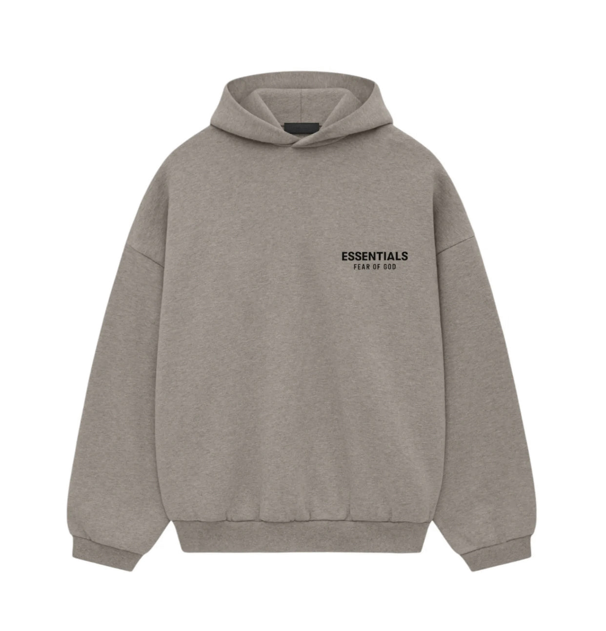 Fear of God Essentials Fleece Hoodie (FW24)Heather Gray
