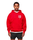 Campus Hoodie oversized fit Athletic Red