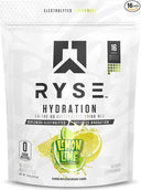 RYSE Hydration Electrolyte Powder Drink Mix Packets - 16 Serving Sticks - Unmatched Kicks - RYSE