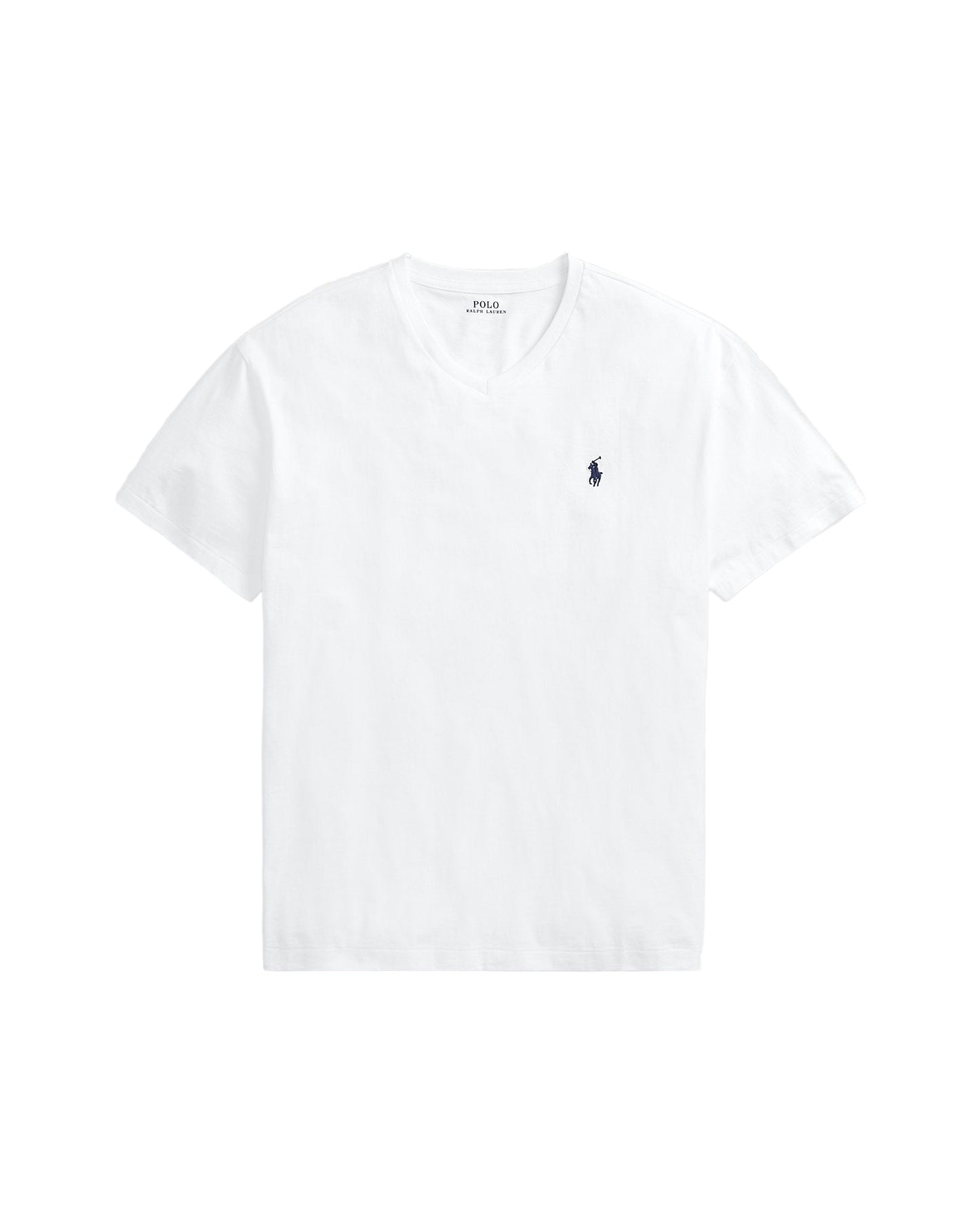 Classic Fit Jersey V-Neck T-Shirt White