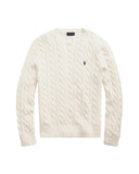 Cable-Knit Cotton Sweater Andover Cream