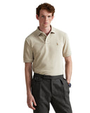 Classic Fit Knit Corduroy Polo Shirt Stonewear Grey