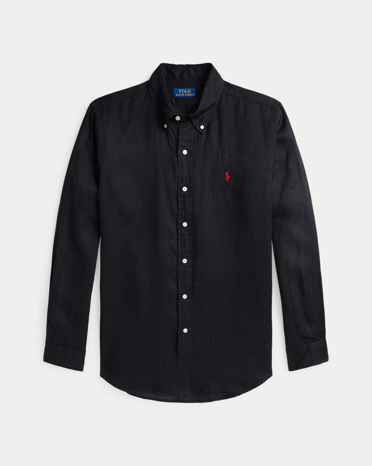 Lightweight Linen Shirt – All Fits Polo Black