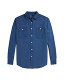 Classic Fit Indigo Oxford Workshirt Indigo