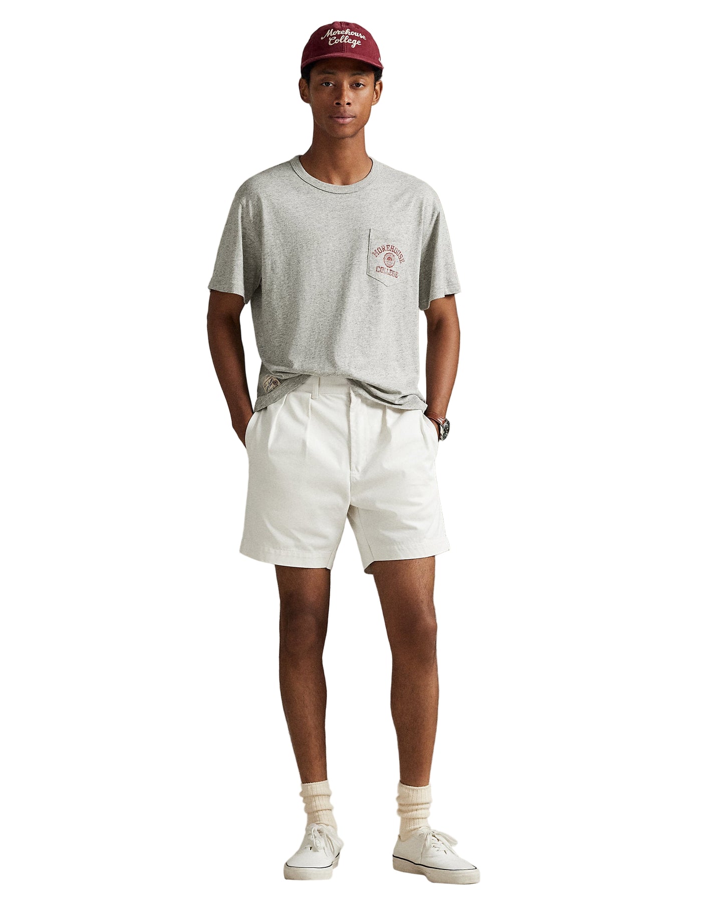 The Morehouse College Crest T-Shirt Loft Heather