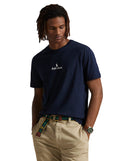 Classic Fit Logo Jersey T-Shirt Aviator Navy