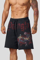 1002 - Naruto Sweat Shorts Kakashi vs Zabuza