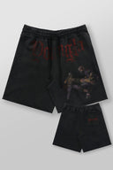 1002 - Naruto Sweat Shorts Kakashi vs Zabuza