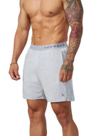 1008 - Sleepwear Shorts Heather Grey - Unmatched Kicks - YOUNG LA