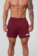 1026 - AeroMesh Shorts Burgundy