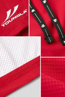 1034 - CORE TRAINING SHORTS RED - Unmatched Kicks-YOUNG LA