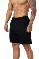 1045 - Ember Shorts Black Wash - Unmatched Kicks - YOUNG LA