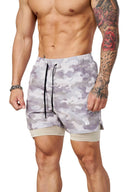 1047 - Camo Compression Shorts OG Desert Camo - Unmatched Kicks - YOUNG LA