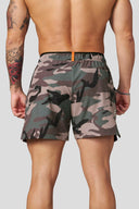 1052 - Reflective Fitness Shorts Army Camo - Unmatched Kicks - YOUNG LA