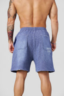 1065 - Golden Era Sweat Shorts Purple Wash - Unmatched Kicks-YOUNG LA