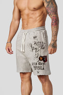 1065 - Golden Era Sweat Shorts Heather Grey