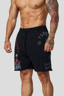 1066 - Sketch Shorts Black Wash