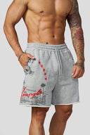 1066 - Sketch Shorts Heather Grey