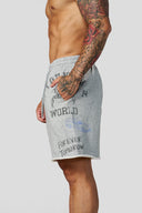 1066 - Sketch Shorts Heather Grey