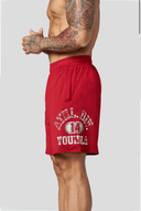 1069 - GOLDEN ERA MESH SHORTS RED - Unmatched Kicks-YOUNG LA