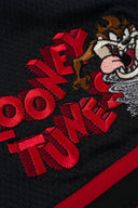 1071 - Looney Tunes Embroidered Patch Shorts Black - Unmatched Kicks-YOUNG LA