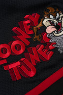 1071 - Looney Tunes Embroidered Patch Shorts Black