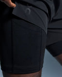 5" Performance 2/1 Shorts Black