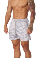 1117 - Tree Camo Mesh Shorts Tan Tree Camo - Unmatched Kicks - YOUNG LA